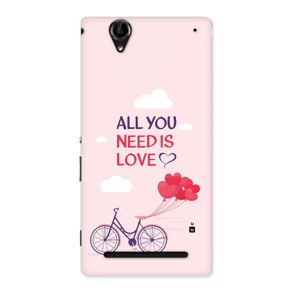 Cycle Of Love Back Case for Xperia T2