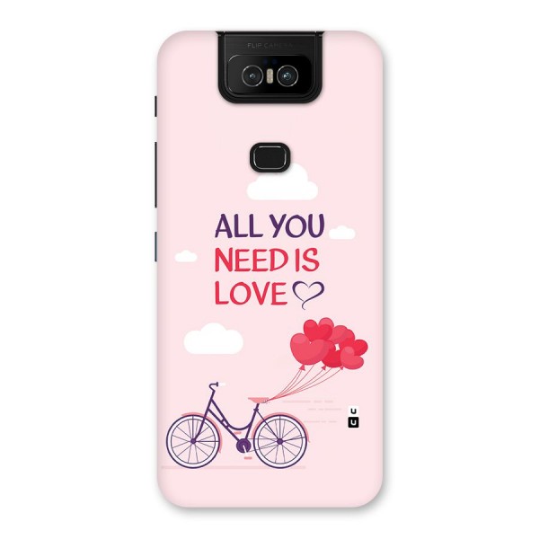 Cycle Of Love Back Case for Zenfone 6z