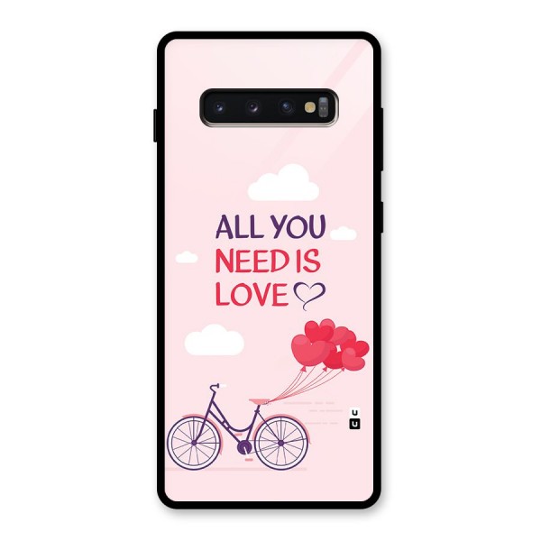 Cycle Of Love Glass Back Case for Galaxy S10 Plus