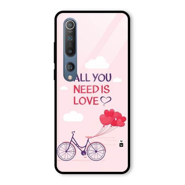 Cycle Of Love Glass Back Case for Mi 10