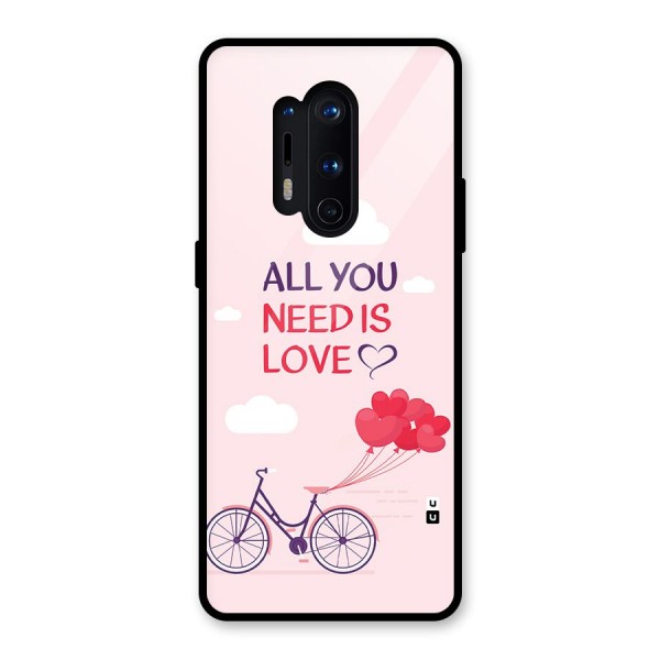 Cycle Of Love Glass Back Case for OnePlus 8 Pro