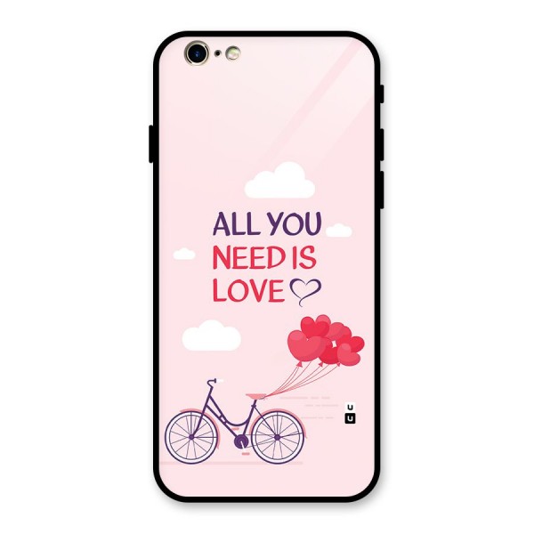Cycle Of Love Glass Back Case for iPhone 6 6S