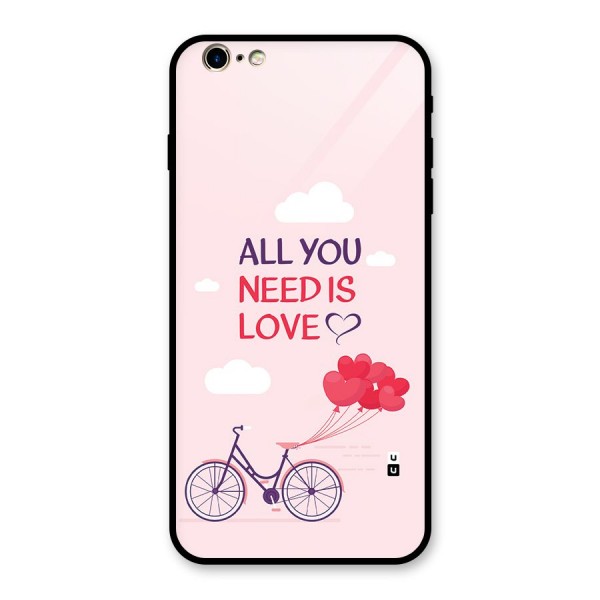 Cycle Of Love Glass Back Case for iPhone 6 Plus 6S Plus