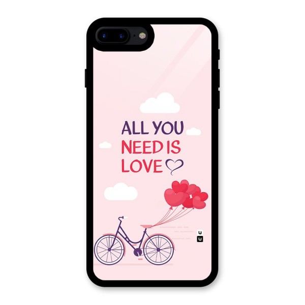 Cycle Of Love Glass Back Case for iPhone 7 Plus