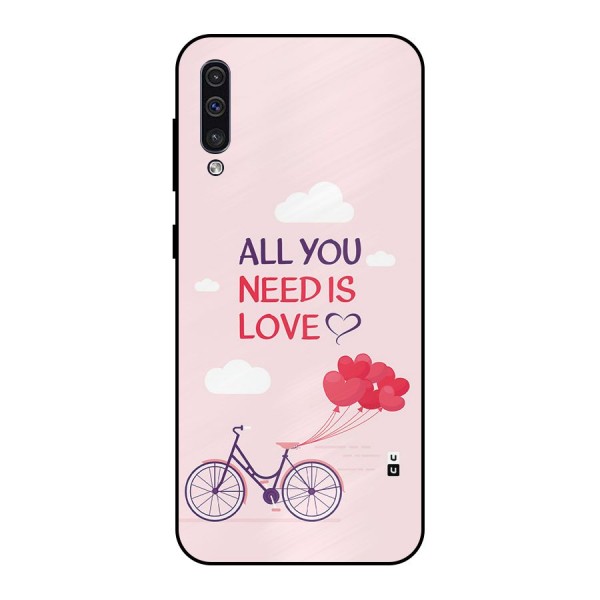 Cycle Of Love Metal Back Case for Galaxy A30s