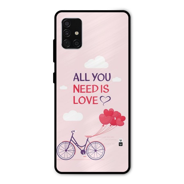 Cycle Of Love Metal Back Case for Galaxy A51