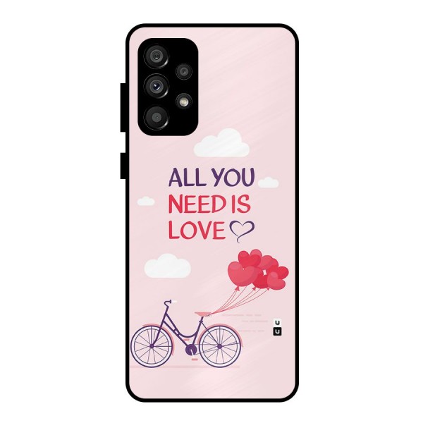 Cycle Of Love Metal Back Case for Galaxy A73 5G