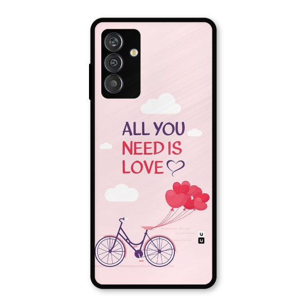 Cycle Of Love Metal Back Case for Galaxy F13