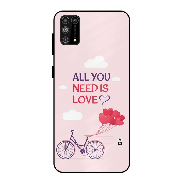 Cycle Of Love Metal Back Case for Galaxy F41