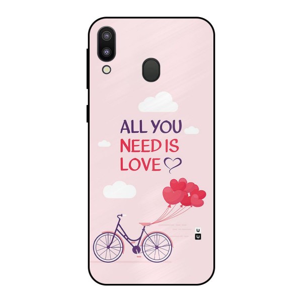 Cycle Of Love Metal Back Case for Galaxy M20