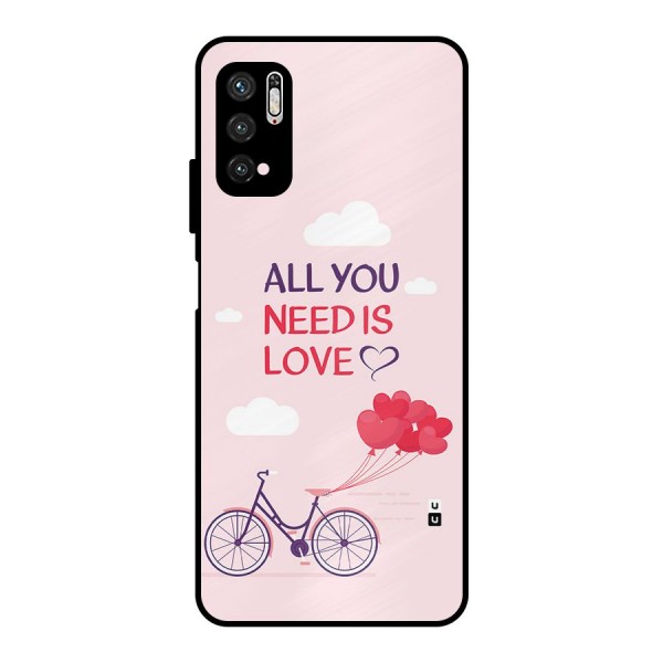 Cycle Of Love Metal Back Case for Poco M3 Pro 5G