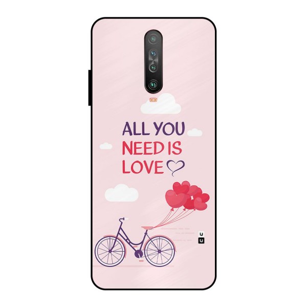 Cycle Of Love Metal Back Case for Poco X2