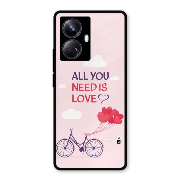 Cycle Of Love Metal Back Case for Realme 10 Pro Plus