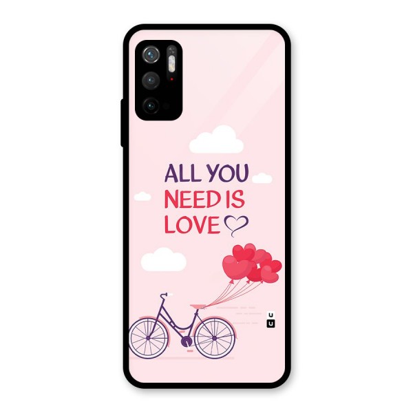 Cycle Of Love Metal Back Case for Redmi Note 10T 5G