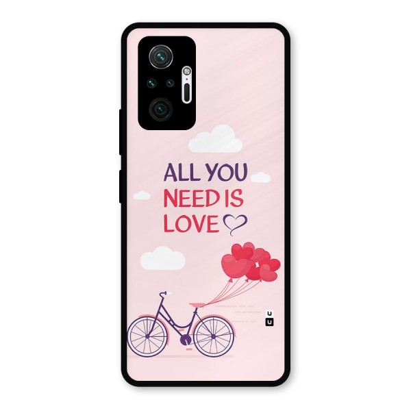 Cycle Of Love Metal Back Case for Redmi Note 10 Pro