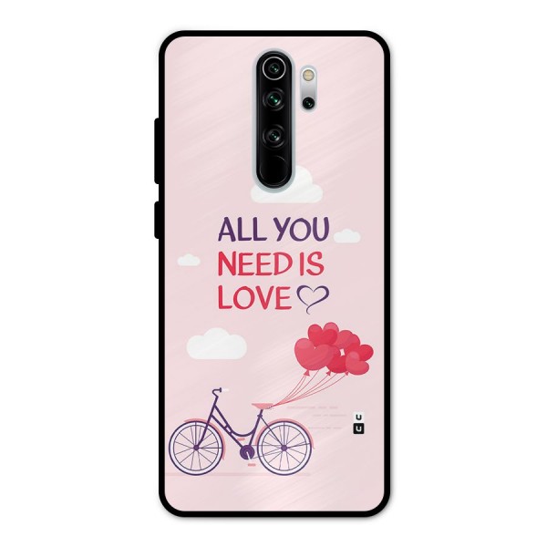 Cycle Of Love Metal Back Case for Redmi Note 8 Pro
