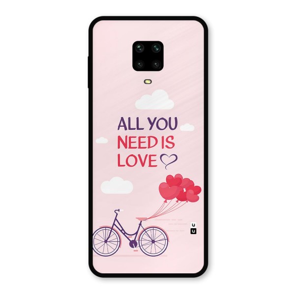 Cycle Of Love Metal Back Case for Redmi Note 9 Pro Max