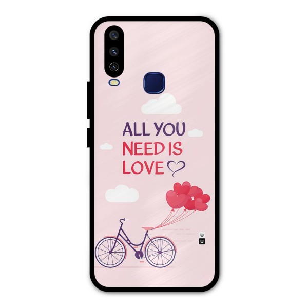 Cycle Of Love Metal Back Case for Vivo V17