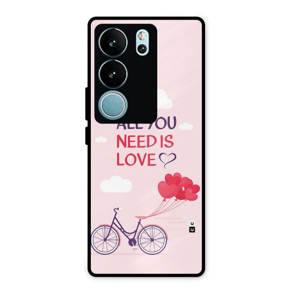 Cycle Of Love Metal Back Case for Vivo V29