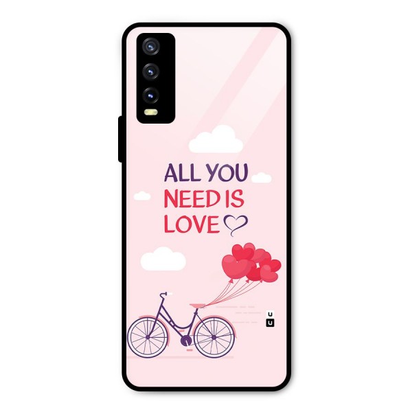 Cycle Of Love Metal Back Case for Vivo Y20i