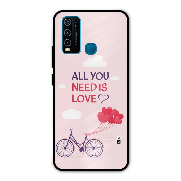 Cycle Of Love Metal Back Case for Vivo Y50