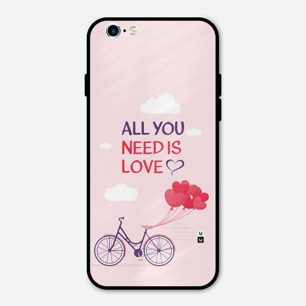 Cycle Of Love Metal Back Case for iPhone 6 6s
