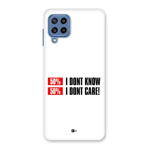 D Dont Know Back Case for Galaxy M32