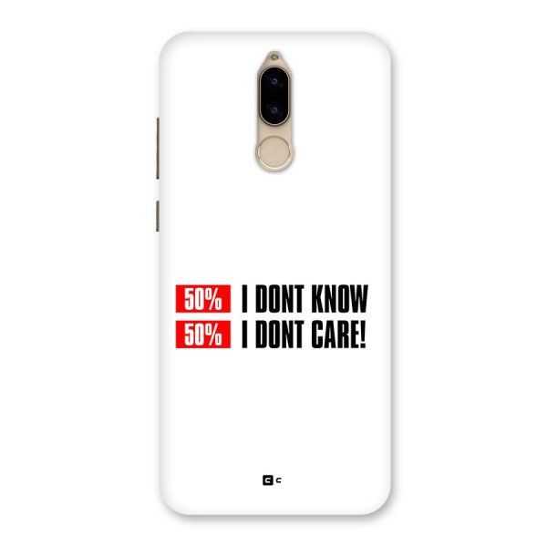 D Dont Know Back Case for Honor 9i