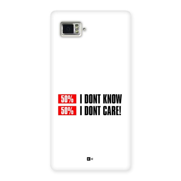 D Dont Know Back Case for Lenovo Vibe Z2 Pro K920