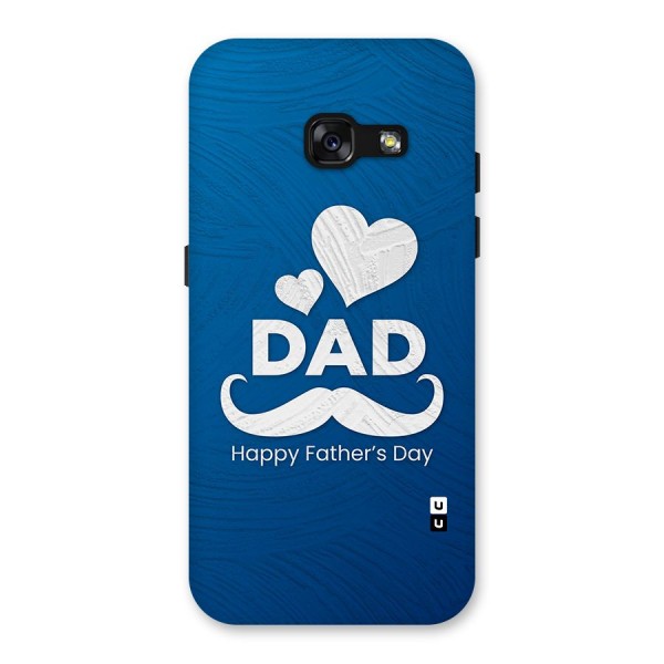 Dad Happy Fathers Day Back Case for Galaxy A3 (2017)