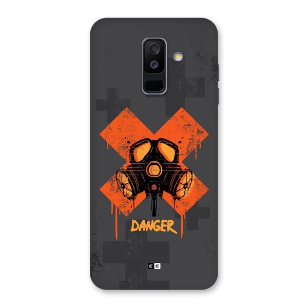 Danger Mask Back Case for Galaxy A6 Plus