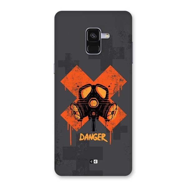 Danger Mask Back Case for Galaxy A8 Plus