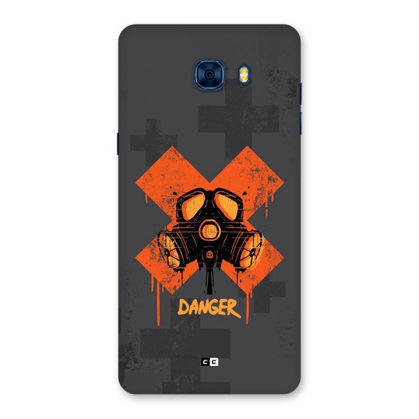 Danger Mask Back Case for Galaxy C7 Pro