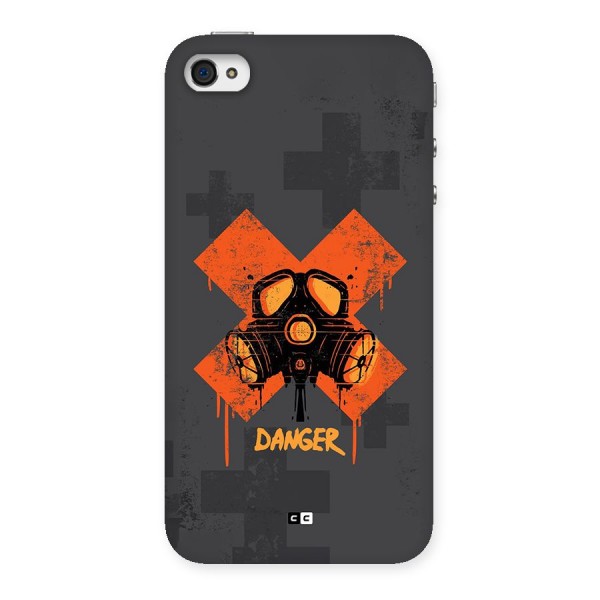 Danger Mask Back Case for iPhone 4 4s