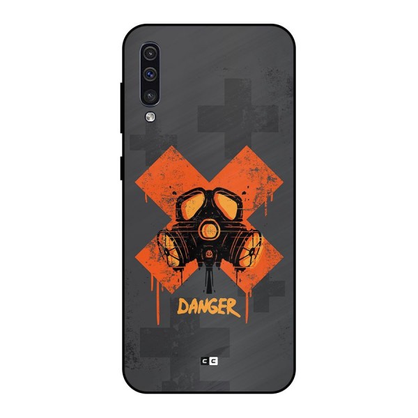 Danger Mask Metal Back Case for Galaxy A30s