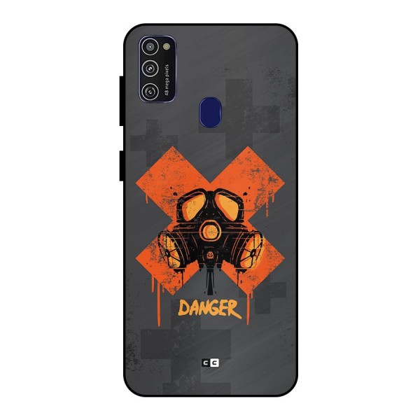 Danger Mask Metal Back Case for Galaxy M30s