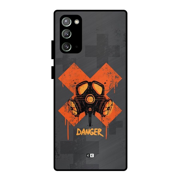 Danger Mask Metal Back Case for Galaxy Note 20