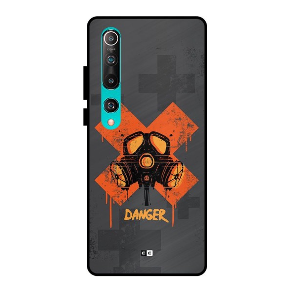 Danger Mask Metal Back Case for Mi 10
