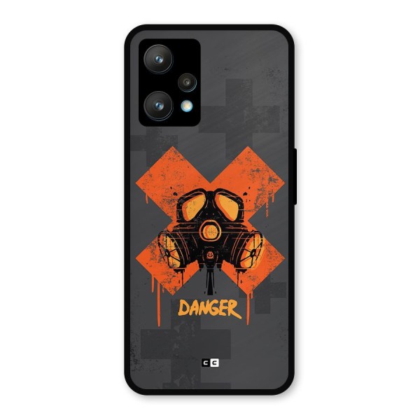 Danger Mask Metal Back Case for Realme 9 Pro Plus 5G