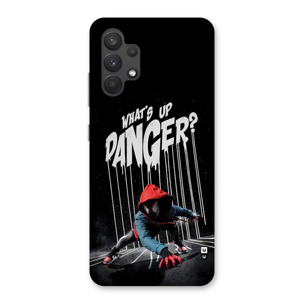 Danger Up Back Case for Galaxy A32