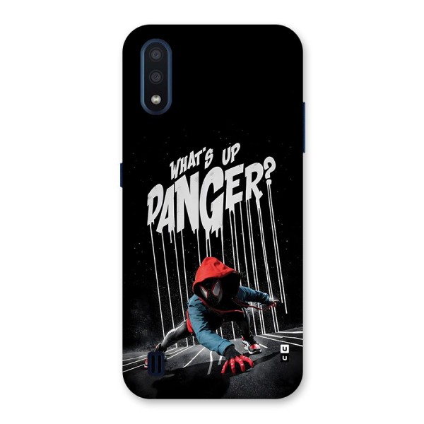 Danger Up Back Case for Galaxy M01
