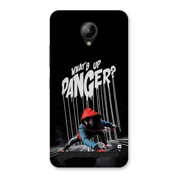 Danger Up Back Case for Lenovo C2