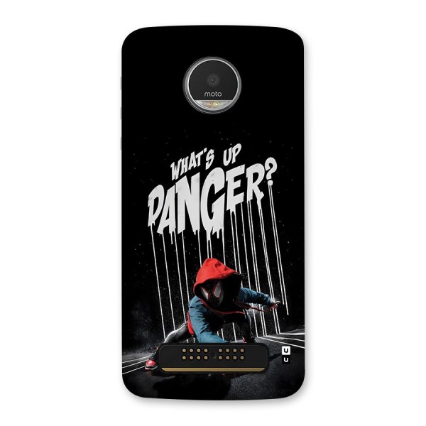 Danger Up Back Case for Moto Z Play