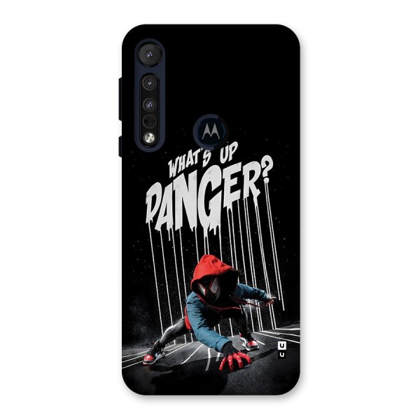 Danger Up Back Case for Motorola One Macro