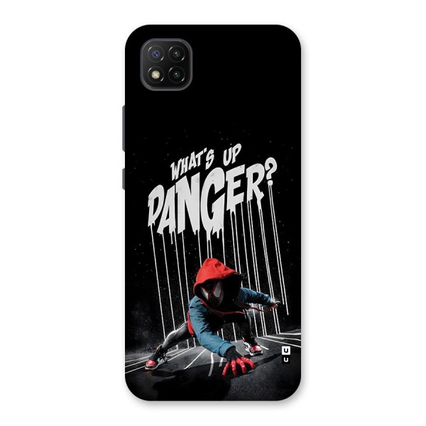 Danger Up Back Case for Poco C3