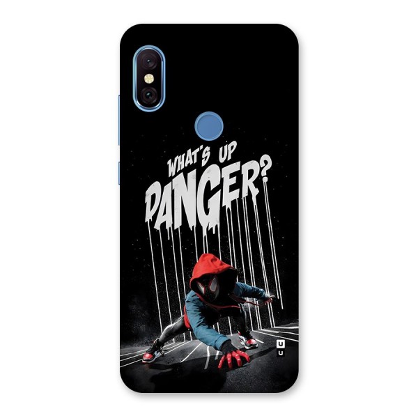 Danger Up Back Case for Redmi Note 6 Pro