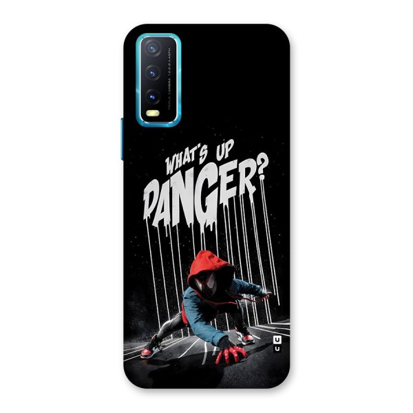 Danger Up Back Case for Vivo Y20i