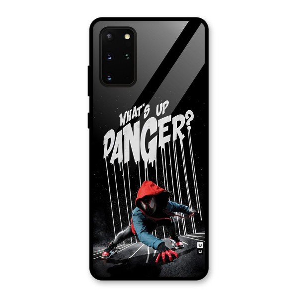 Danger Up Glass Back Case for Galaxy S20 Plus