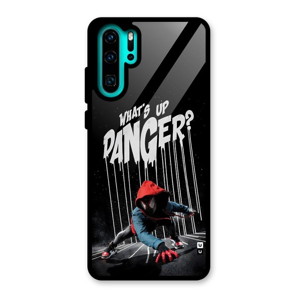 Danger Up Glass Back Case for Huawei P30 Pro