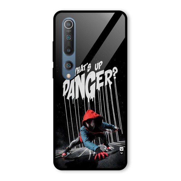 Danger Up Glass Back Case for Mi 10